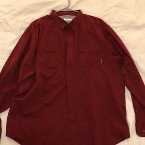 Columbia Omni-shade button down Size XL